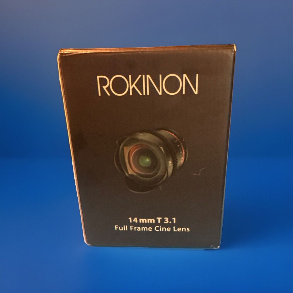 Rokinon Cine DSX 14 mm T3.1 Ultra Wide Angle Cine Lens for Canon EF